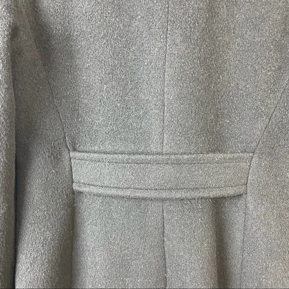 Vintage Isaac Mizrahi black wool trench coat - Picture 8 of 13